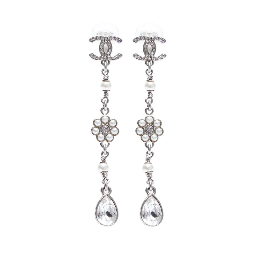 🌸Authentic Chanel 2021 Dangle Drop Earrings